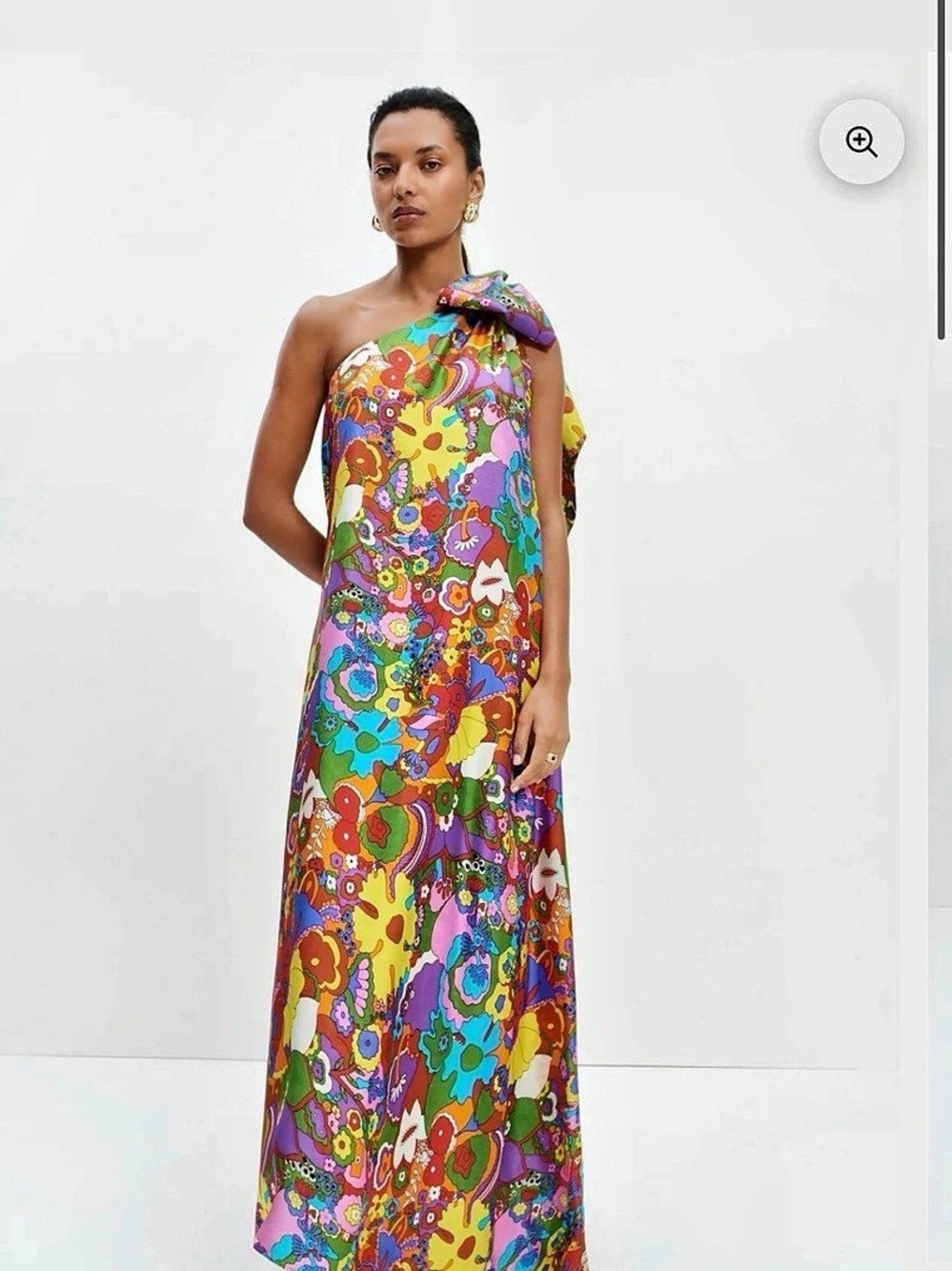 Wiggy Kit Bay Dress (Psychedelic Print) in Size 8